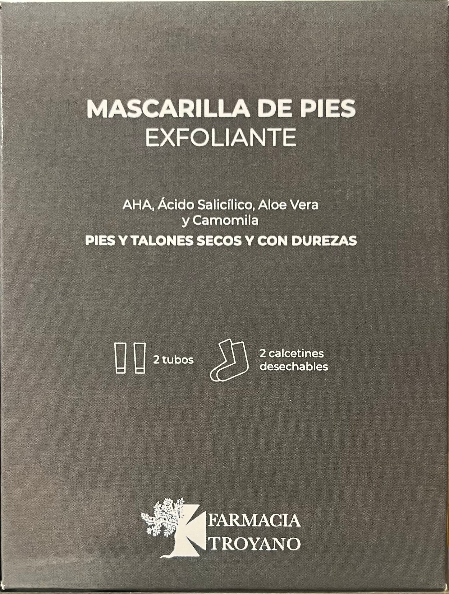 Calcetín exfoliante