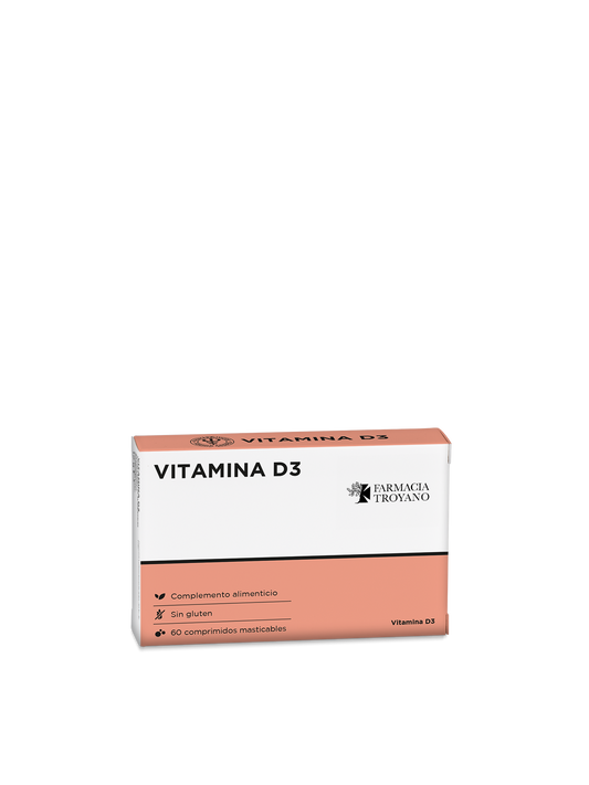 VITAMINA D3 60 COMPRIMIDOSMASTICABLES